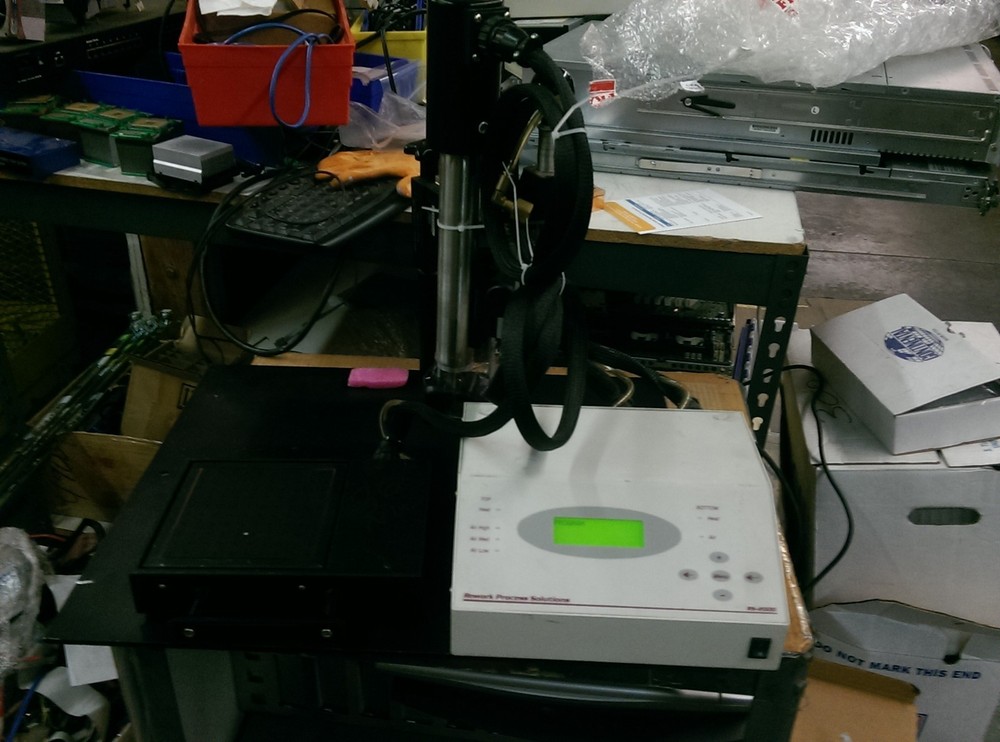 Rework Process Solutions RS-2000 SMT System with Mini Micro Stencil Stand Arm