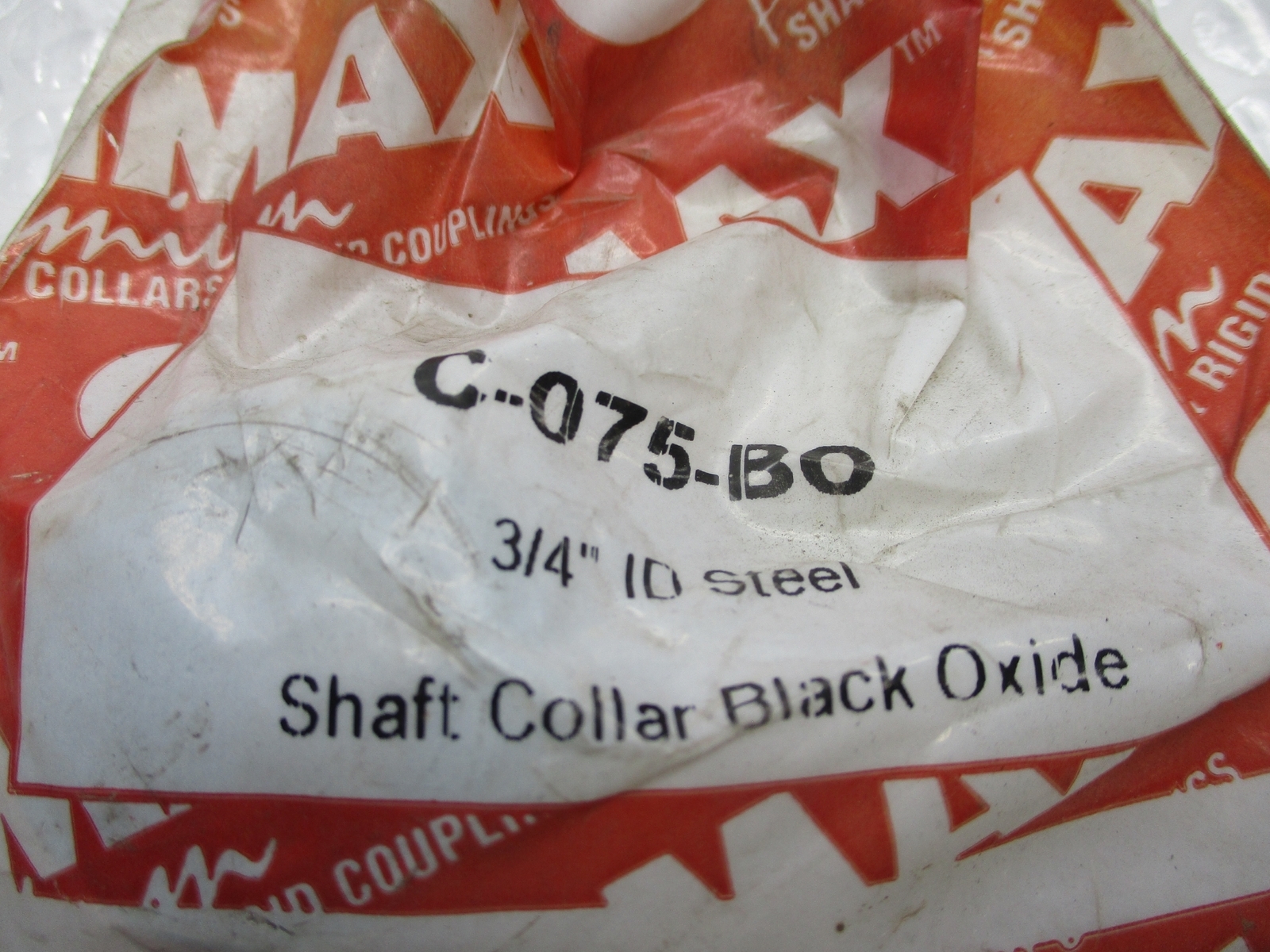 CLIMAX C-075-BO SHAFT COLLAR LOT OF 2 NSMP