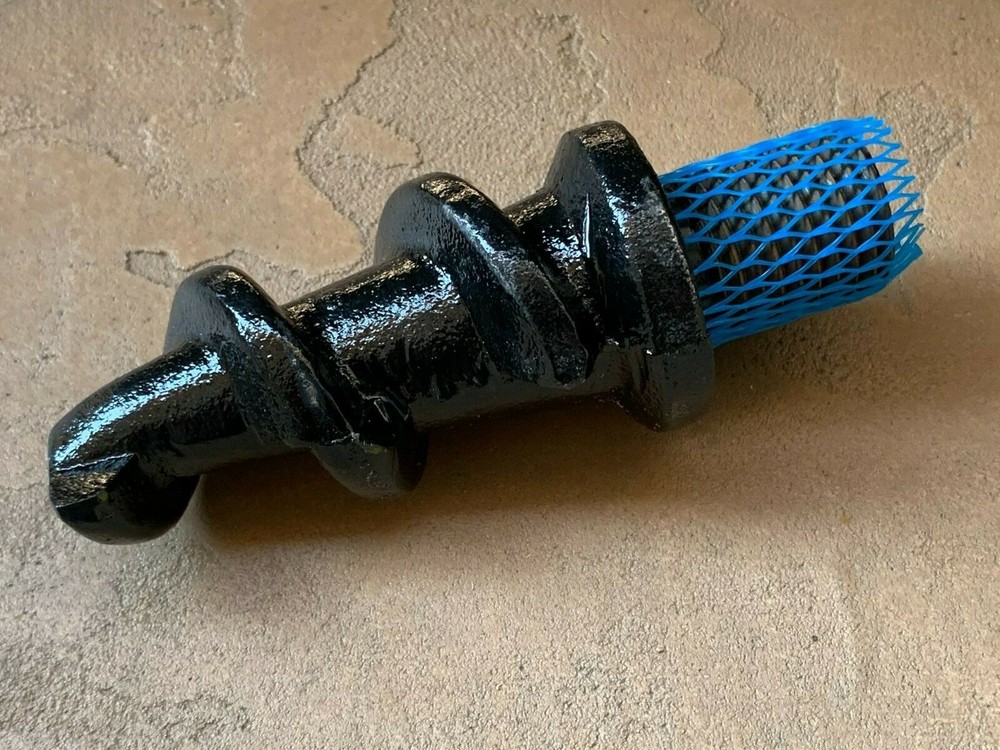 POST HOLE DIGGER POINT SCREW TYPE AUGER POINT, TIP, BIT 1-1/4" Thread (50100)