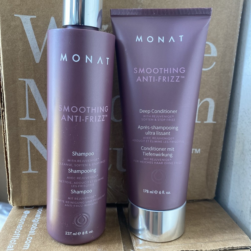 NEW MONAT Smoothing Shampoo & Deep Conditioner NEW Set  Freeshipping