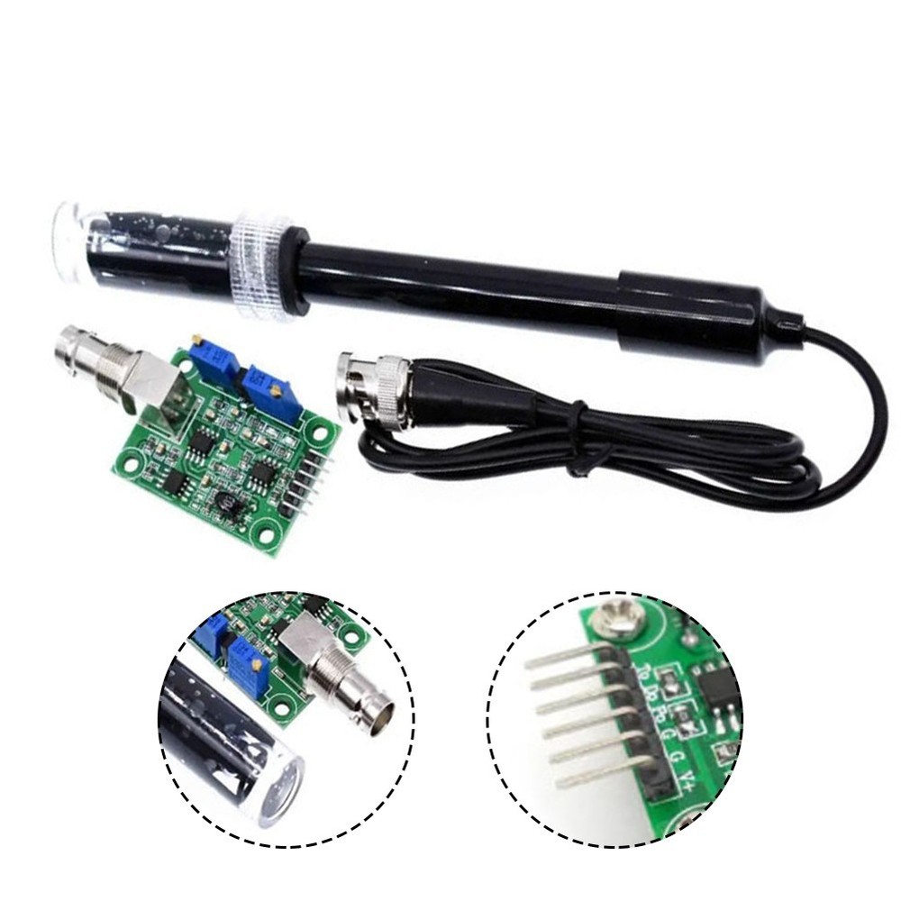 User friendly PH Sensor Kit with Easy Mounting Holes for Arduino Projects