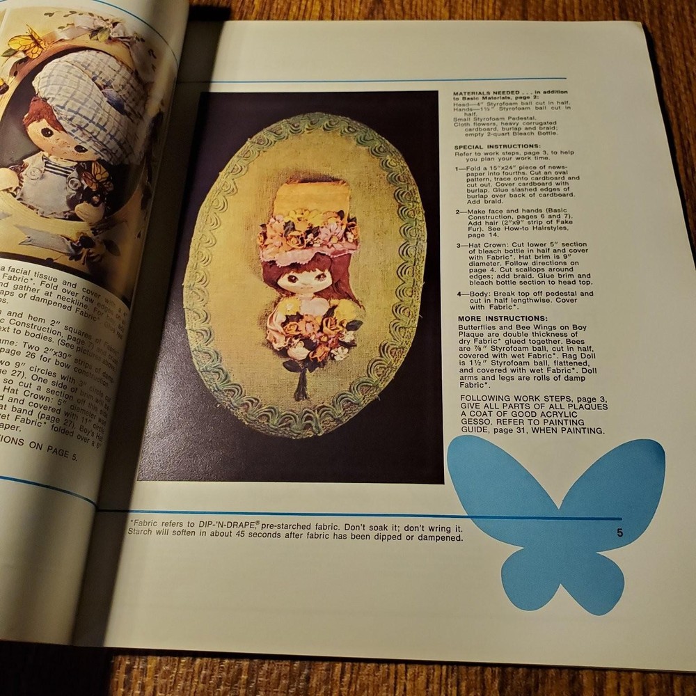 Creative Figure Draping Crafts Pattern Booklet Mag67