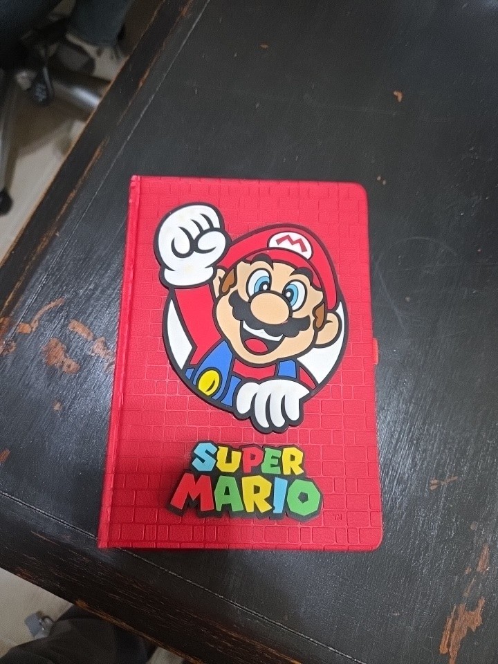 Super Mario Bros Notebook (Mario Design) A5 Premium Journal Notebook, Note Book