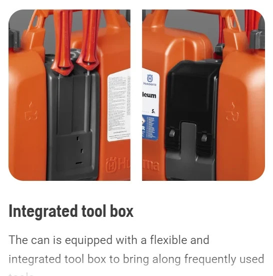 Husqvarna Combi Can - Chainsaw Fuel & Bar Oil (OEM - HEAVY DUTY) 580754201