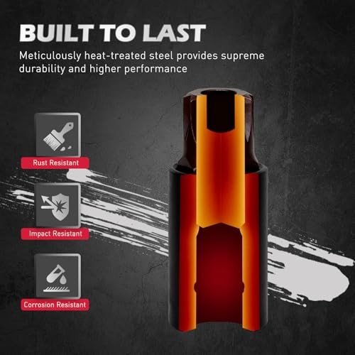 Triple-Square Spline Bit Socket Set: 13-Piece Socket 13PCS Triple Square M4–M18