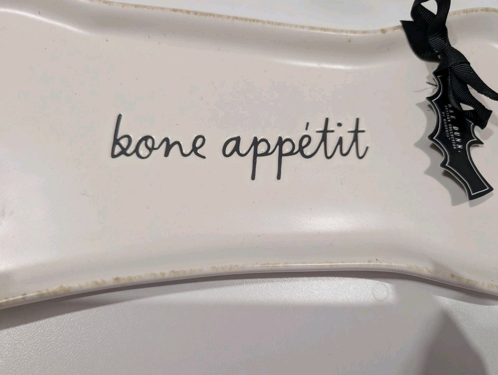 Rae Dunn Bone Appetit Bone Serving Tray BIN 1