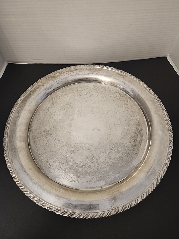 Oneida Silver Plated Serving Tray