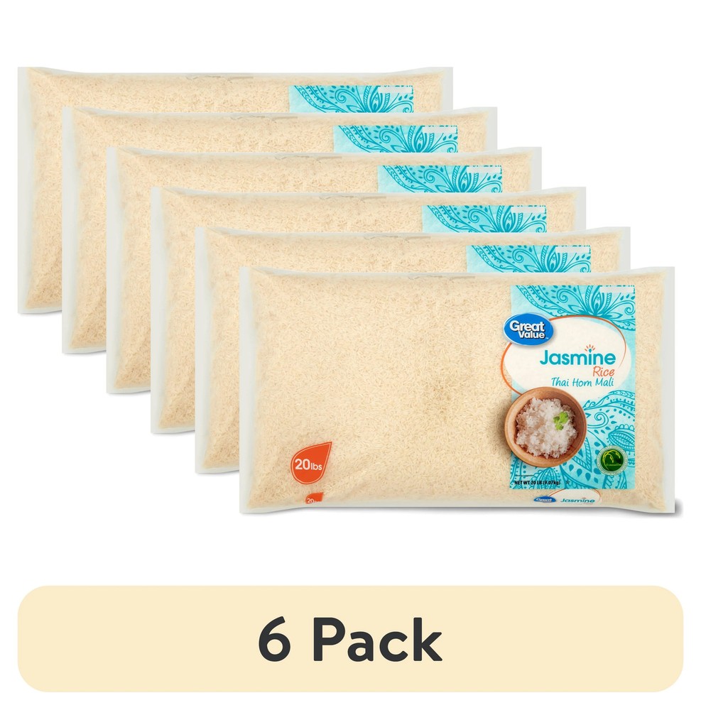 Great Value Jasmine Rice 20 lb