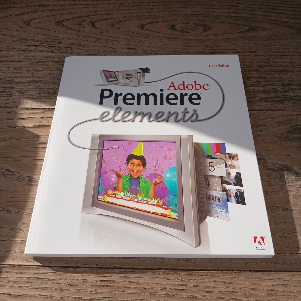Adobe Premiere Elements for Windows XP PC CD-ROM Video Editing Software