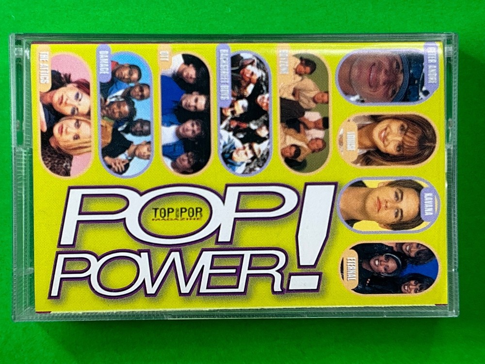 Pop Power! Various Artists Audio Cassette Tape