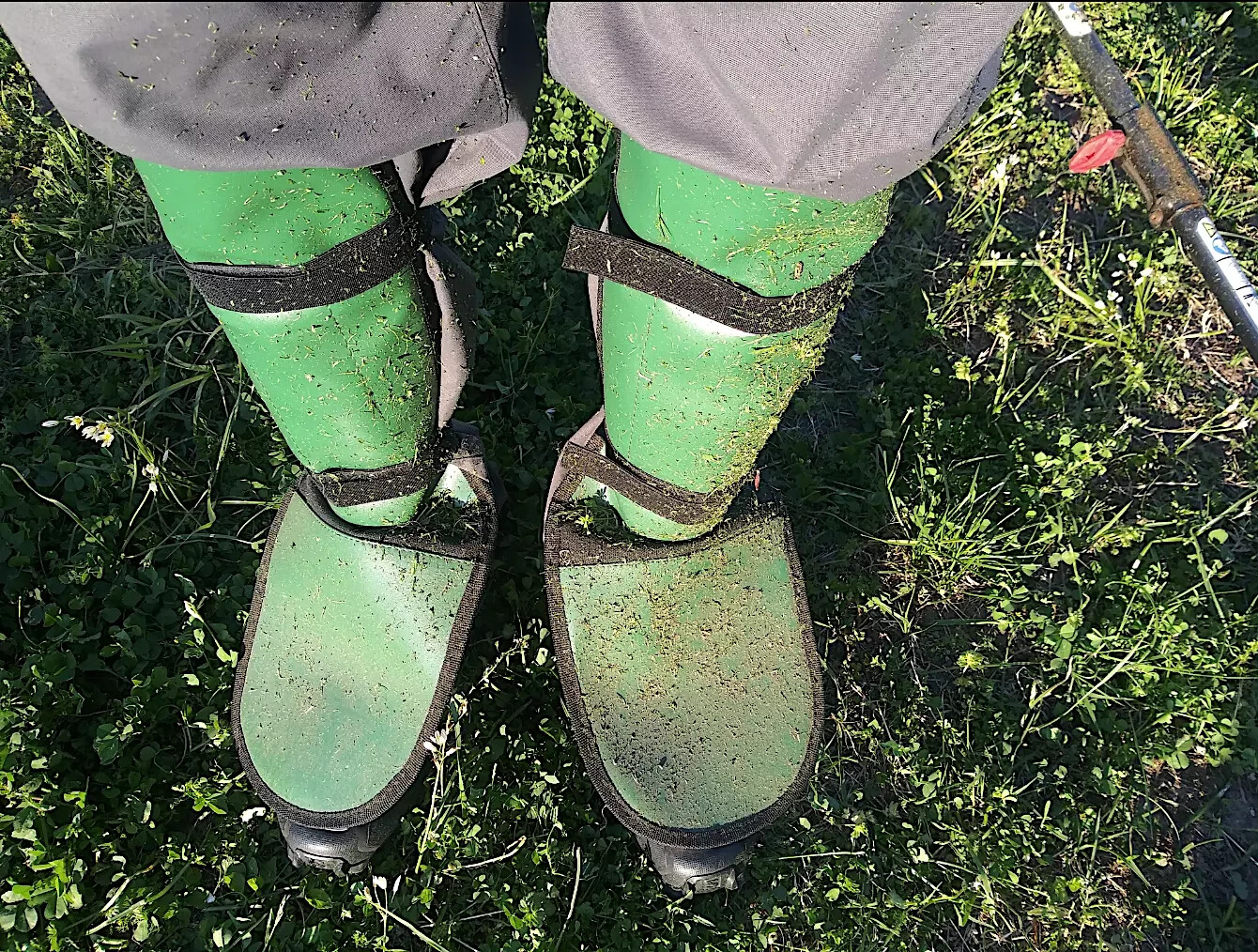 Leg Gaiters for Weed Eating: Lightweight Shin & Ankle Wrap Brush Guard