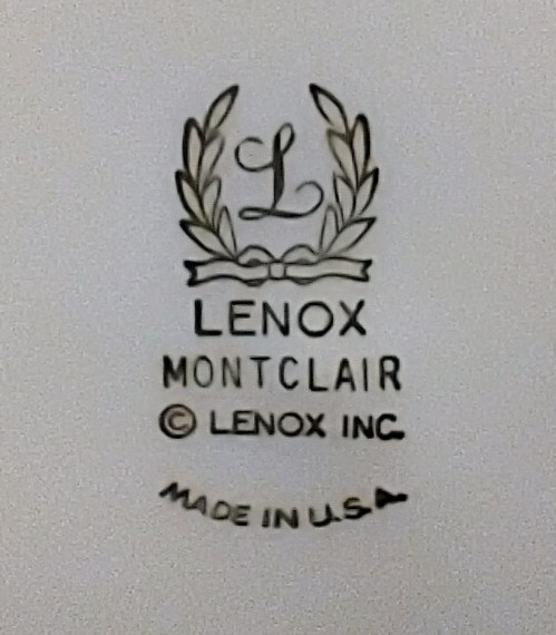 Lenox Montclair China 5-Pc Place Setting - Very Nice!