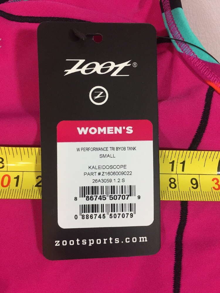 Zoot Womens Performance Tri Top Small S (5963)
