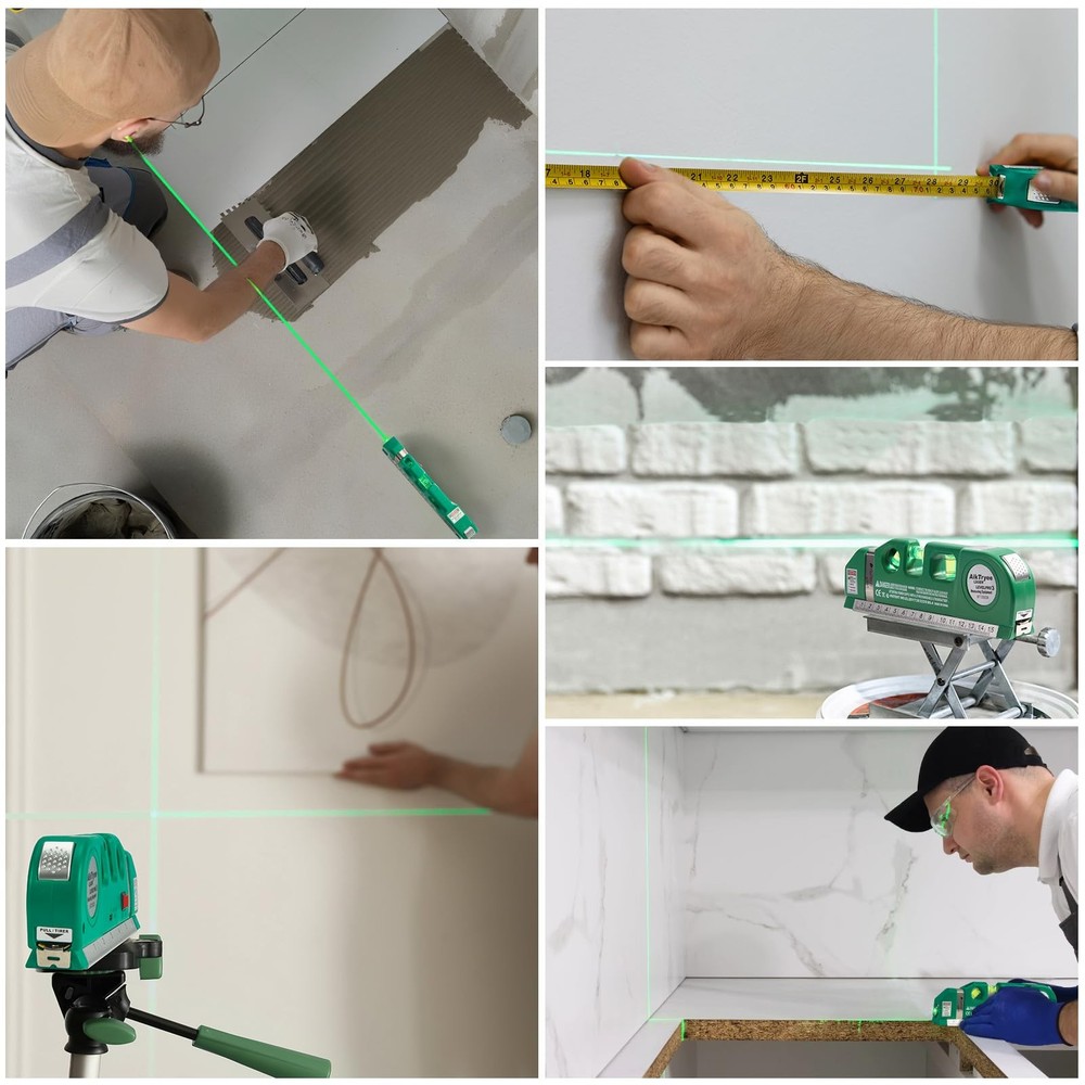 Level Tool Laser Leveler tool Cross Line Vertical and Green