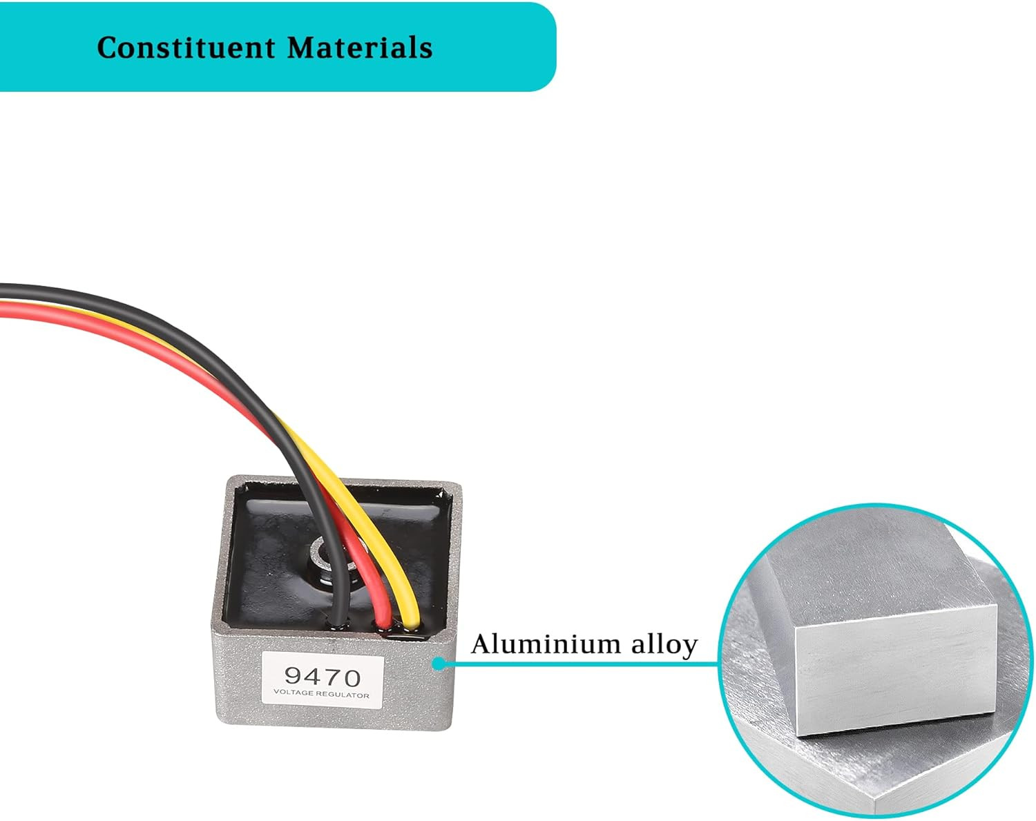 12 Volt Voltage Regulator Rectifier for Club Car Precedent 2004-Up 4-Cycle Gas G
