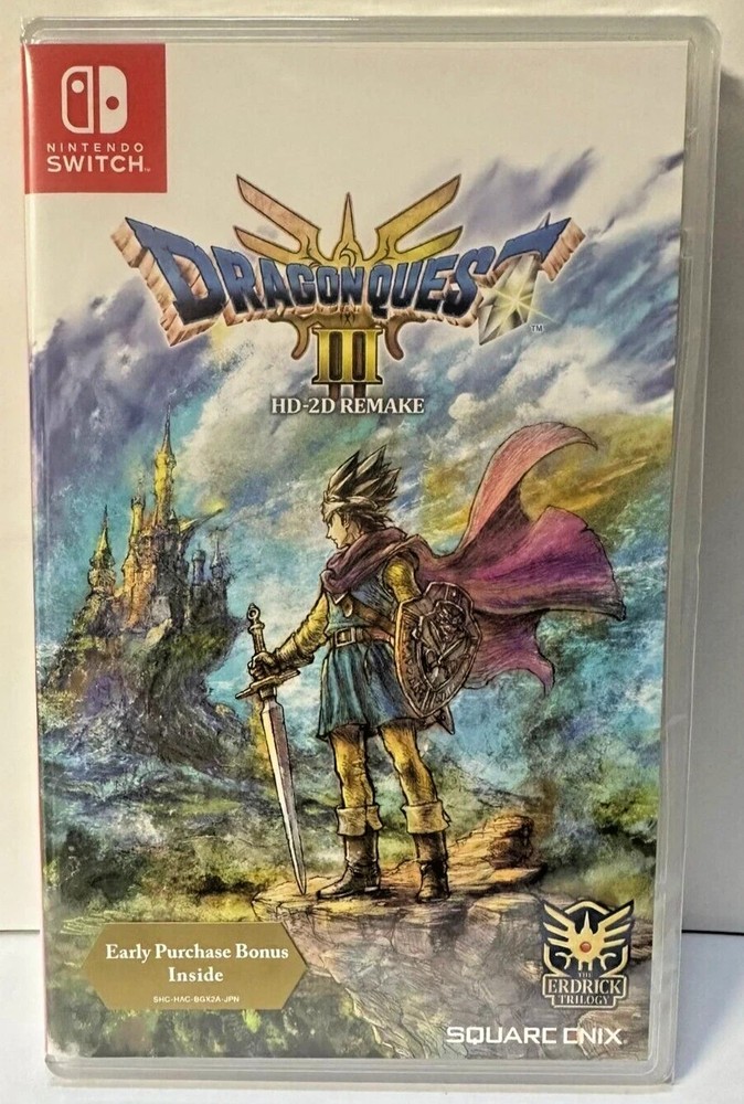 Dragon Quest I & II HD-2D Remake (Multi-Language) + III Switch New Bundle Specia
