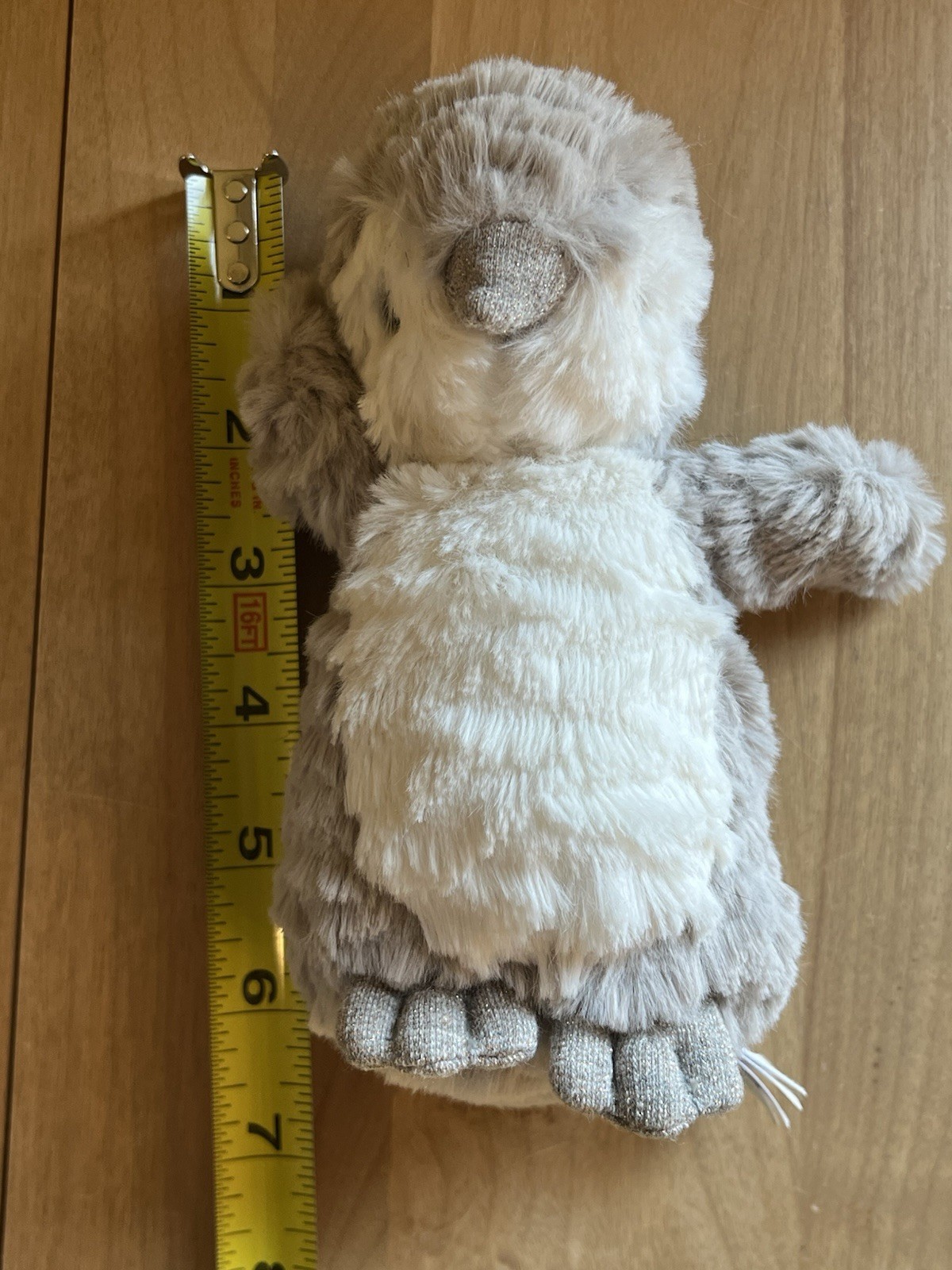 Jellycat Ditzi The Gray Penguin Small Plush Stuffed Animal