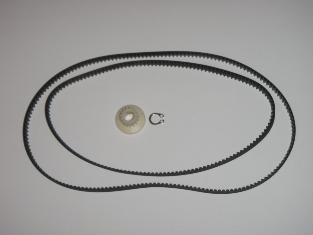 Belt Set + Small Gear for Wolfgang Puck Bread Maker Models BBME025 WPBME025