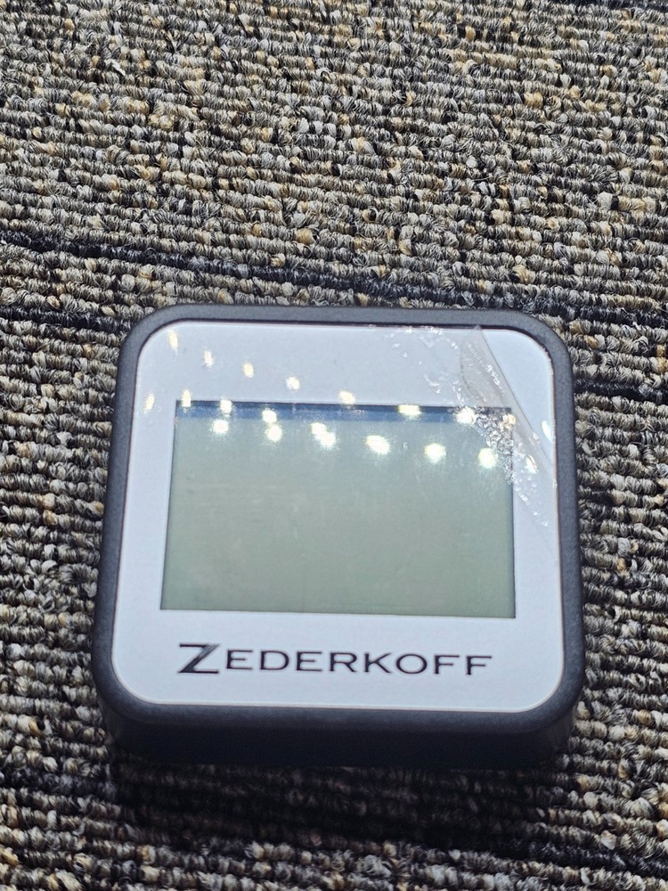 ZEDERKOFF Square Digital Hygrometer Thermometer
