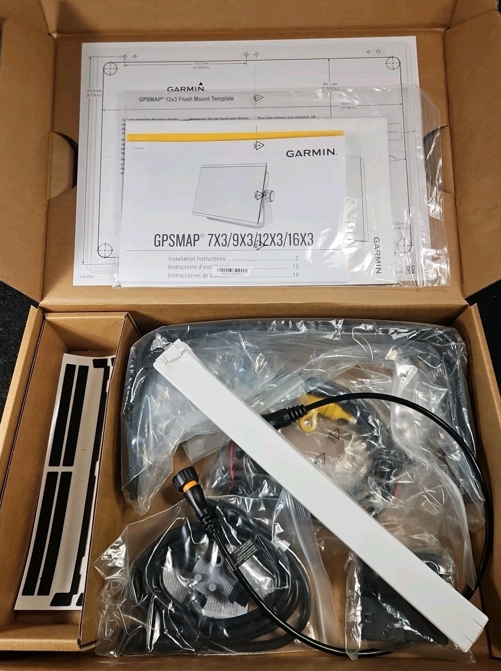 Garmin GPSMAP 1243xsv Combo GPS/Fishfinder GN+ w/ SideVu/ClearVü/CHIRP ✅ New