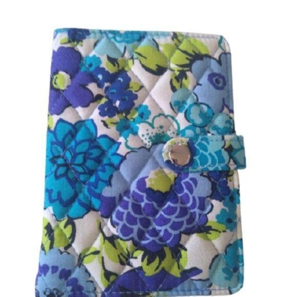Vera Bradley Snap ID Wallet, Blueberry Blooms