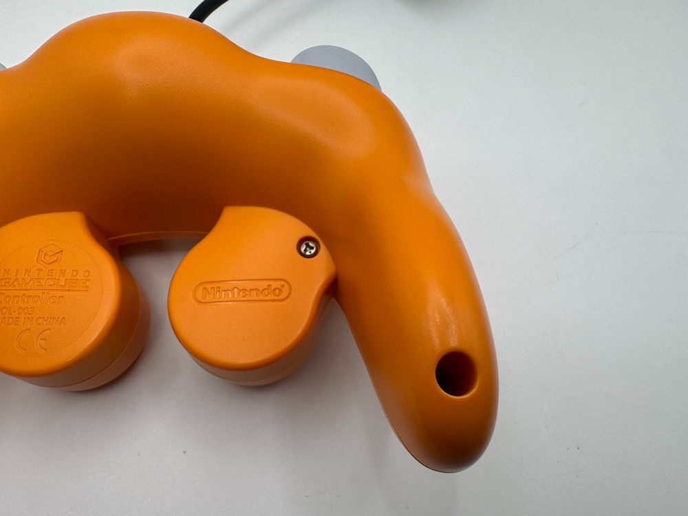 Nintendo GameCube Controller Orange DOL-003 Wired Controller Japan