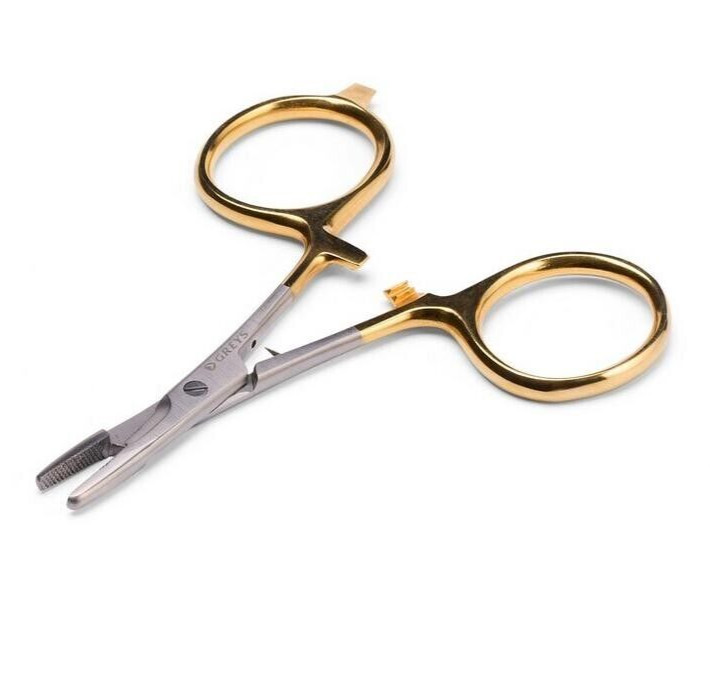 Greys Straight Scissors Forceps - 4" - Fly Fishing Tools