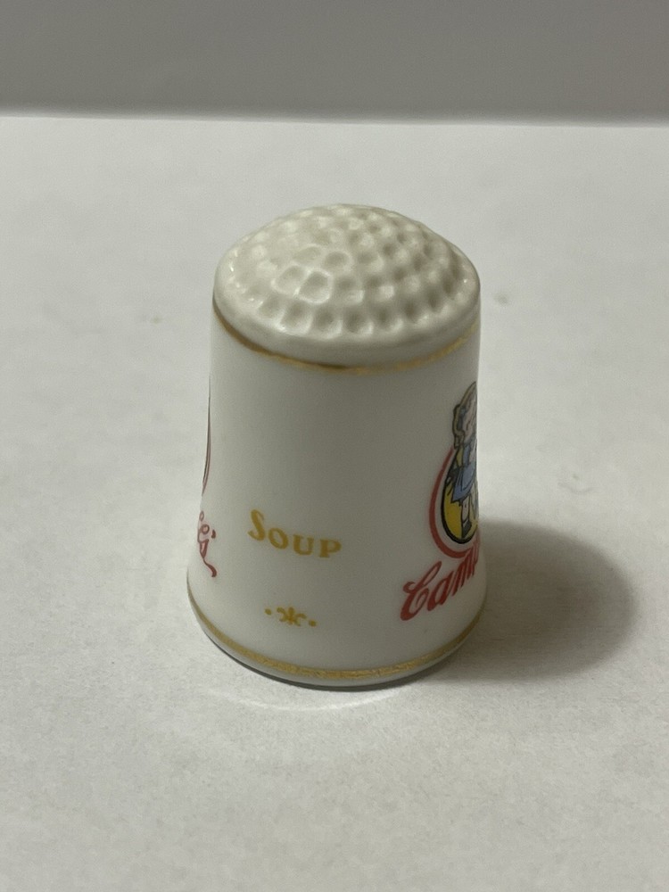 VTG Campbells Soup Thimble 1980