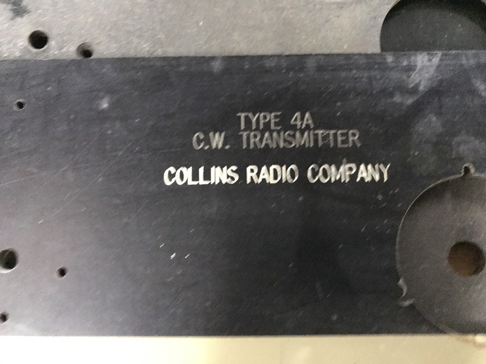 Collins Radio | PreWar 4A Panel Project