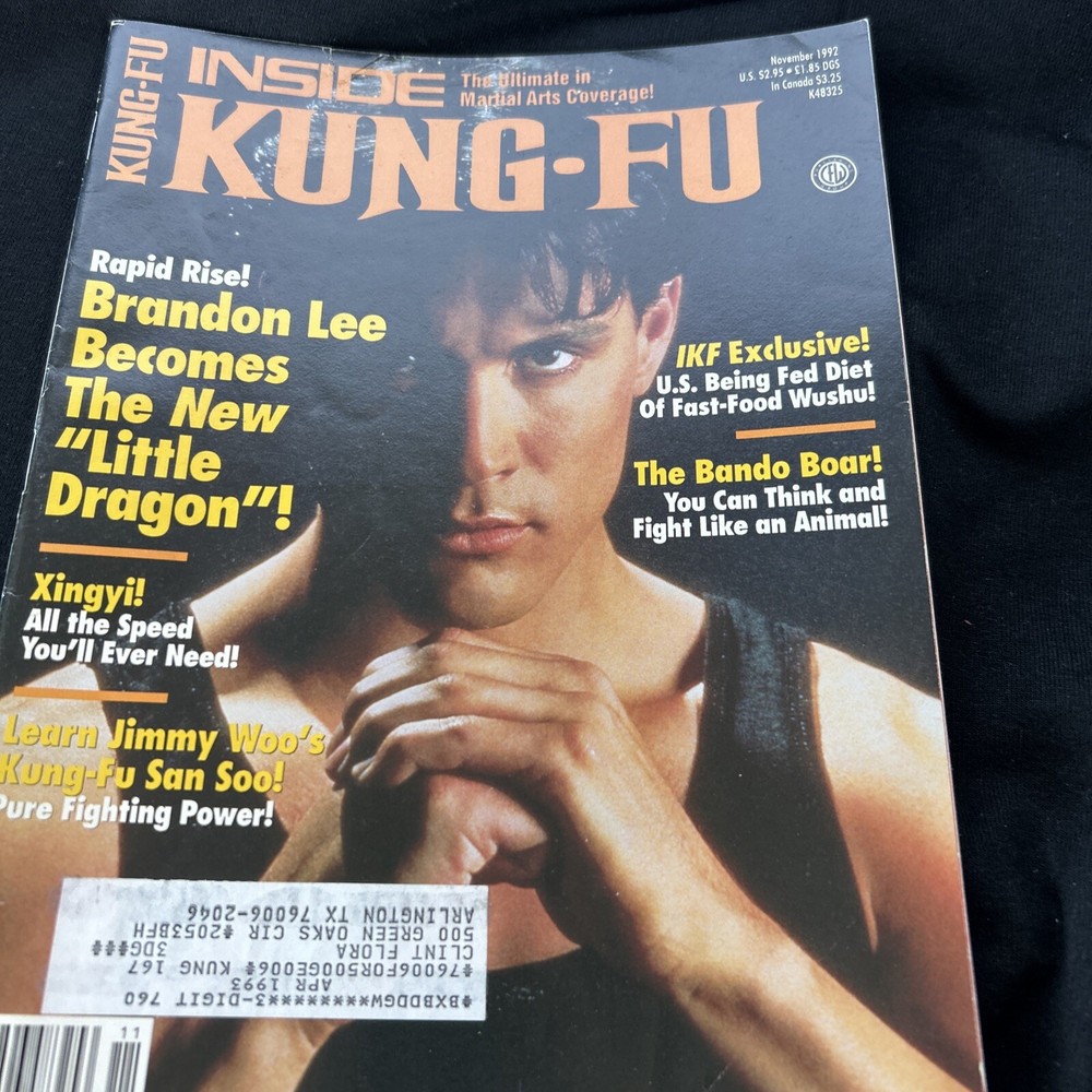 Inside Kung-Fu Magazine November, 1992
