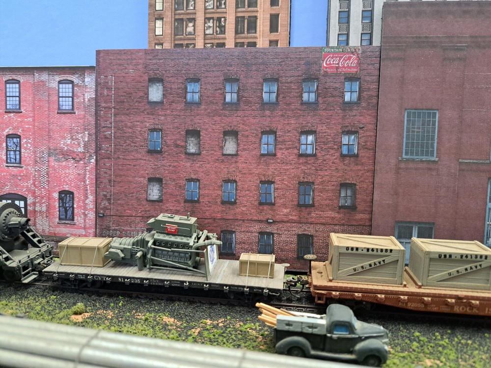 TRACKSIDEFLATS #115b   HO scale backside #12
