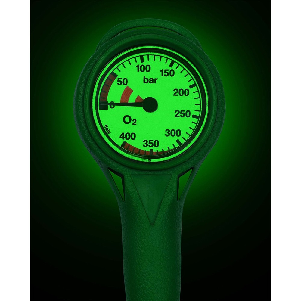 Blue Reef Oxygen/Nitrox Pressure Gauge with Hose