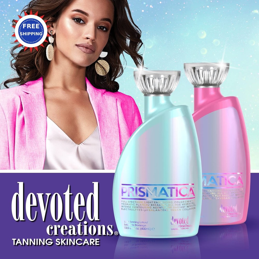 Tanning Optimizer Devoted Creations Prismatica 400ml Full Spectrum Colour Dark