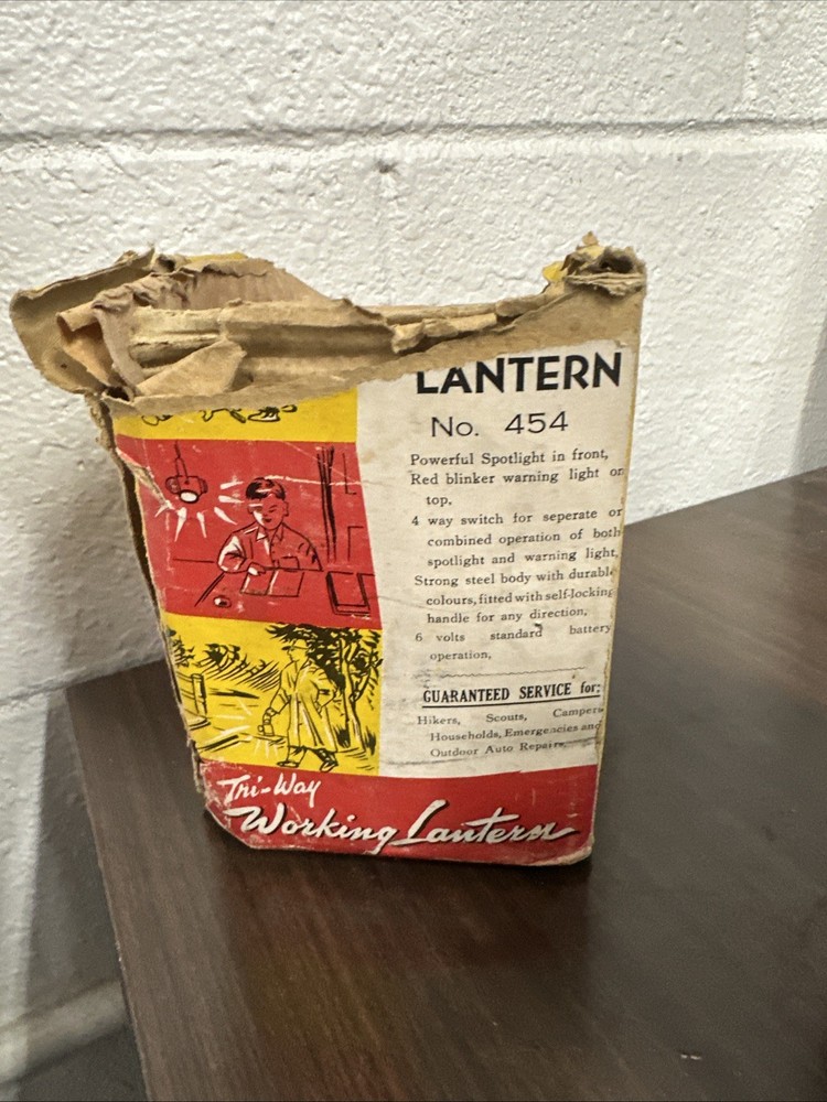 🔶️VINTAGE LANTERN FLASHLIGHT RED WARNING LIGHT TORCH RAILROAD RAIL RAILWAY