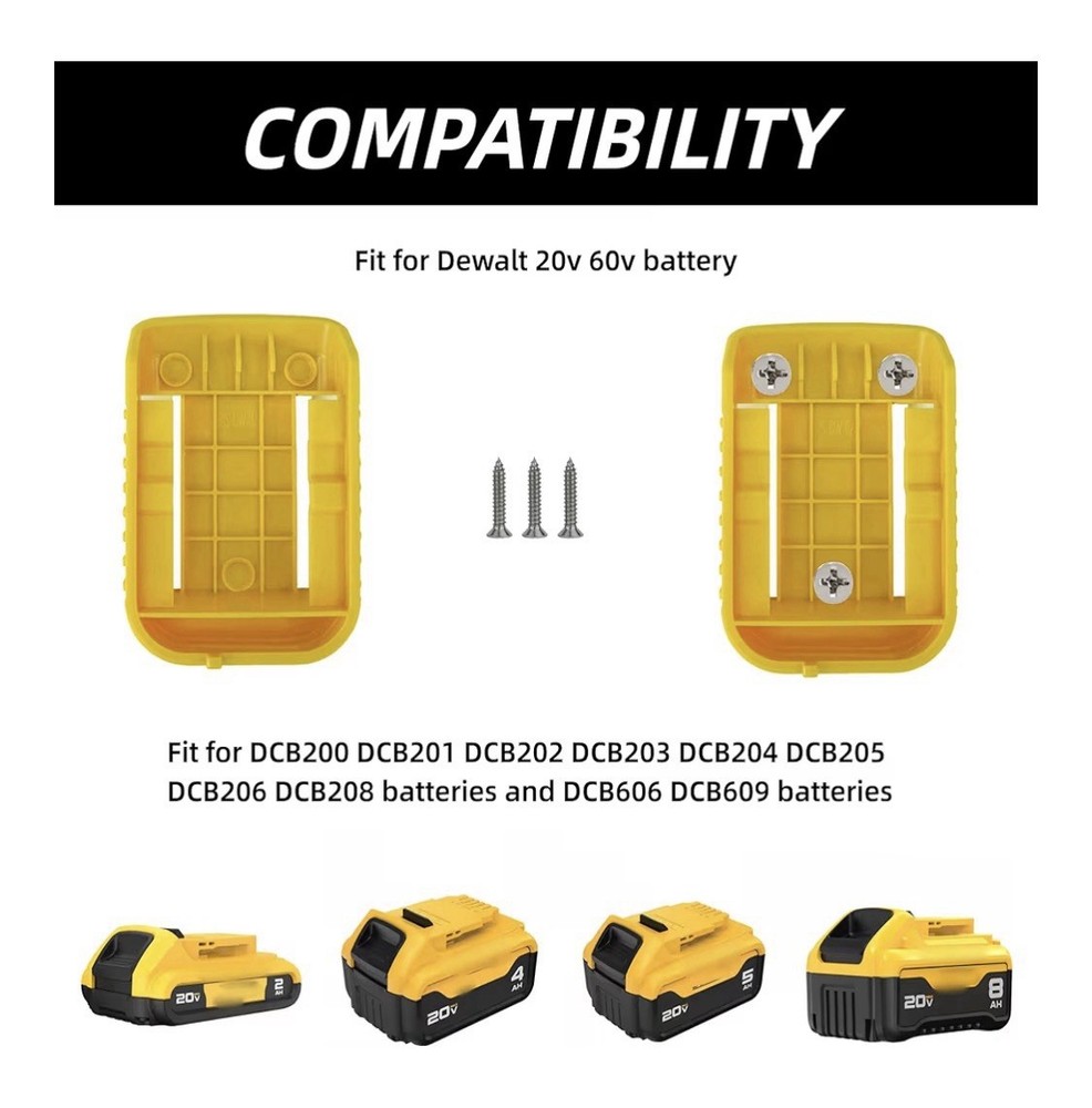 5 / 3 Combo Pack Tool & Battery Mount Holder