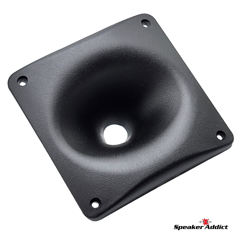 PAIR - Compression Driver Horn Tweeter Elliptical 7x7 waveguide 1.3" 8ohm Ti dia