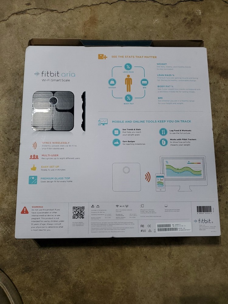 Fitbit Aria Digital WiFi Scale