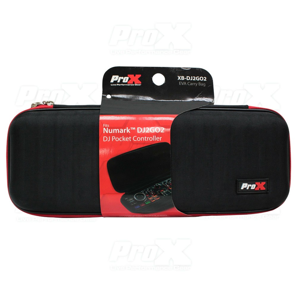 Prox XB-DJ2GO2 Hard-Shell Case Bag Fits Numark DJ2GO2 Touch Nano DJ Controller