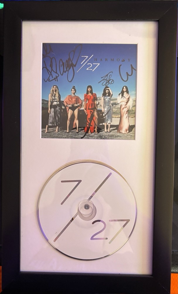 Fifth Harmony 7/27 Signed Framed CD