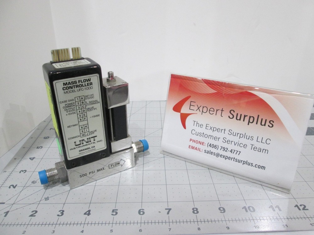 Unit, UFC-1000, Mass Flow Controller, NH3, 500 SCCM, Used