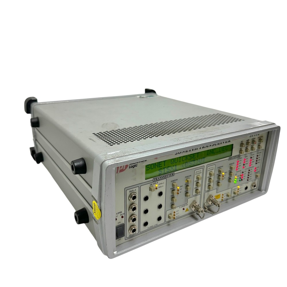 Microwave Logic ST112 SONETest Transceiver –OC-1, OC-3, OC-12 – TESTED & WORKING