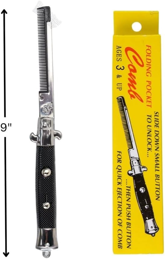 Rhode Island Novelty Switch Blade Comb One Size