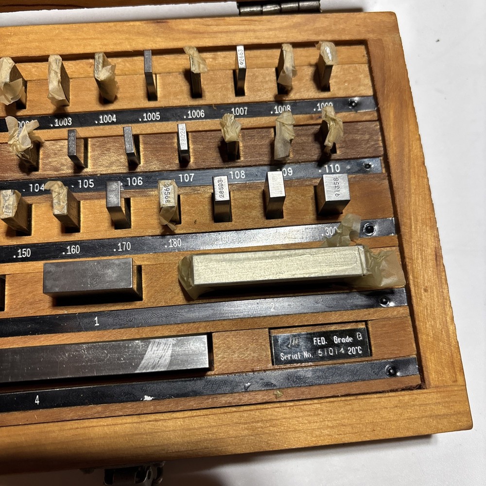 36 Piece Gauge Block Set