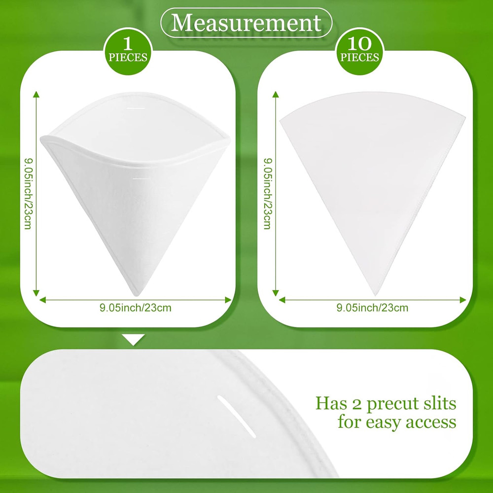 11 Pieces Maple Syrup Filter Set Maple Syrup Reusable Synthetic and Pre Filters