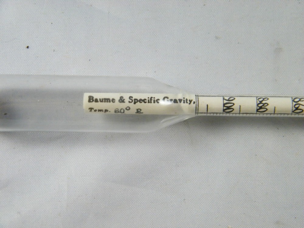 NEW ~ VWR SCIENTIFIC ~ HYDROMETER ~ PART # 34670-140 BAUME & SPECIFIC GRAVITY