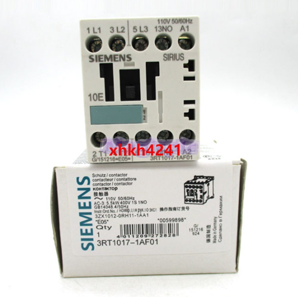 1X Contactor 3RT1017-1AF01 3RT10171AF01