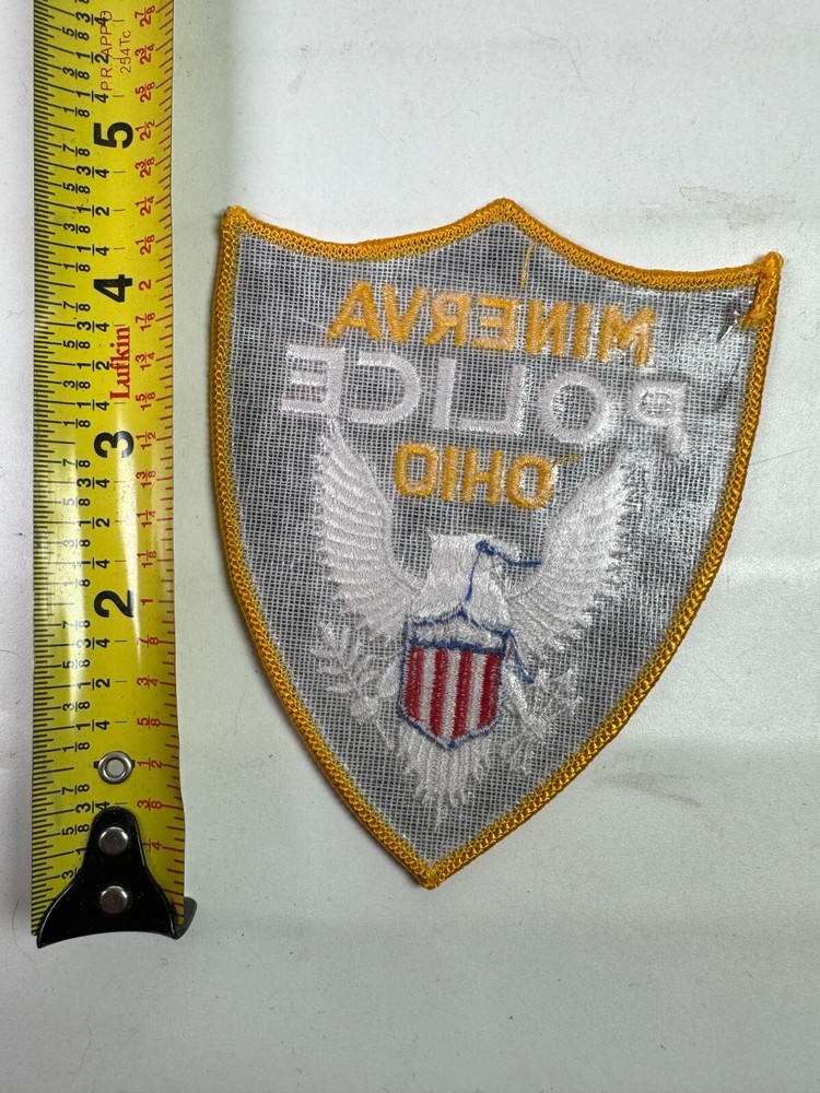 Minerva Police Ohio OH Patch U7