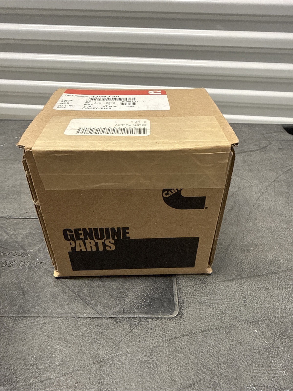 Cummins New 3104139 Idler Pulley Genuine OEM