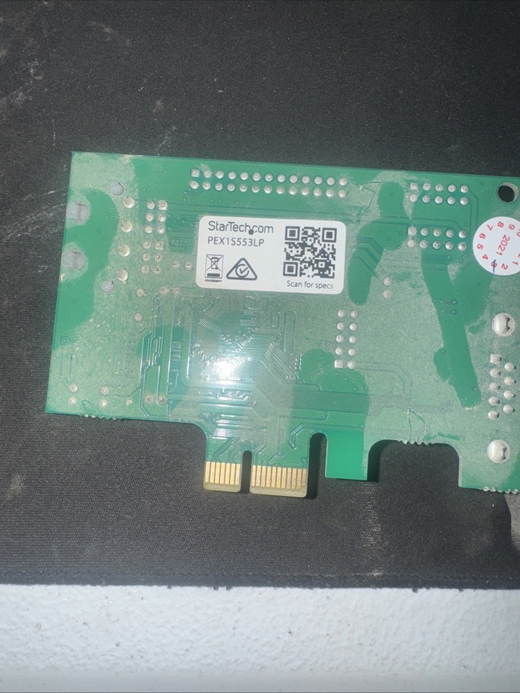 RS232 Serial Adapter Card, PCIe to DB9 Serial Host Controller