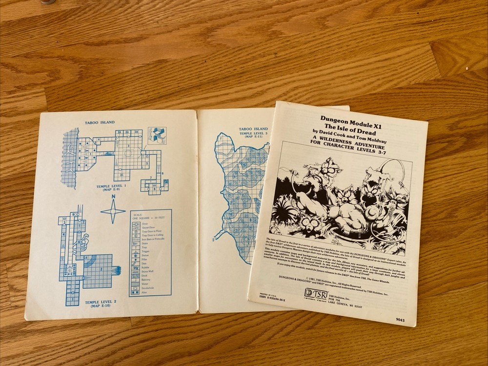 Dungeons And Dragons Modules TSR